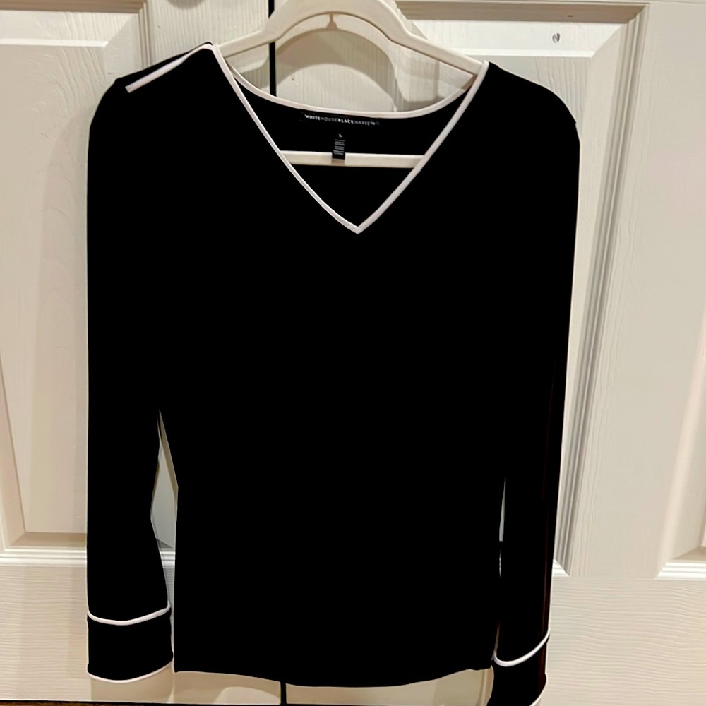 Black and white top